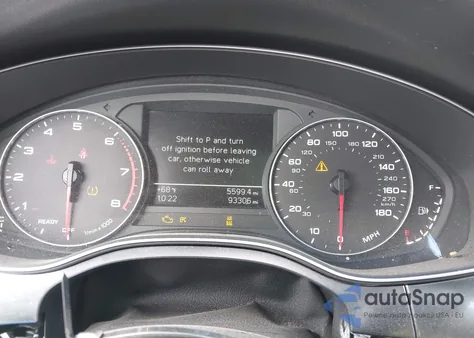 2016 Audi A6 2.0T Premium z USA, uszkodzony, nr VIN WAUCFAFC6GN014269